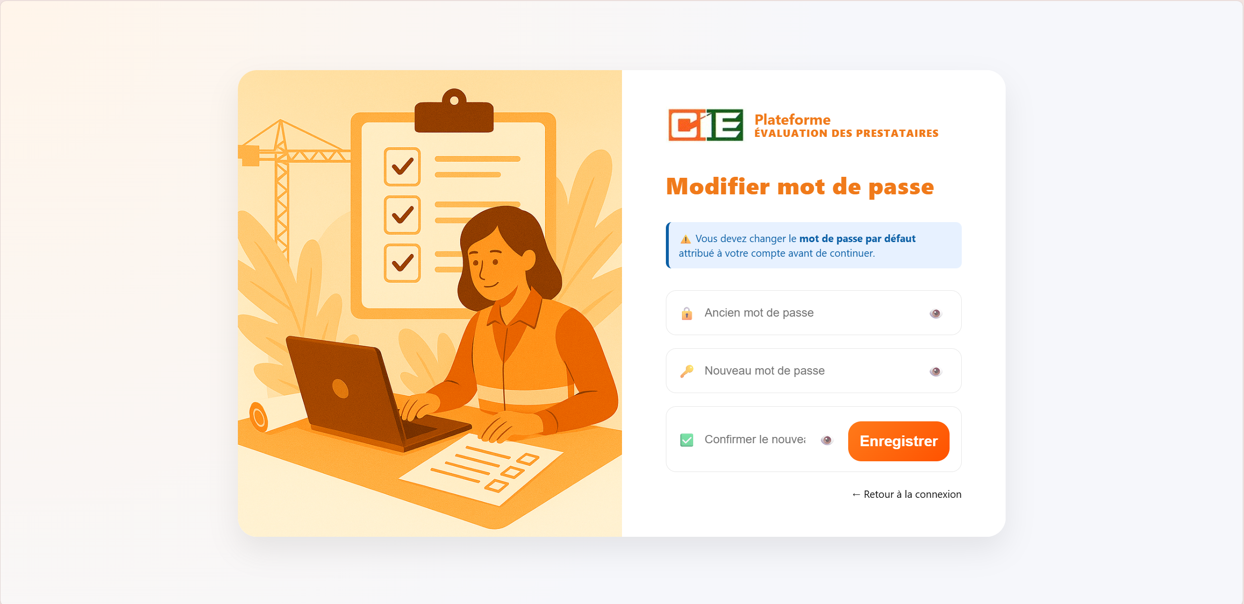 Outil d'évaluation de prestataires